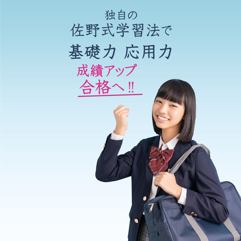 佐野塾　基礎力応用力を高めて合格へ